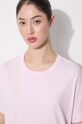 A.P.C. sukienka bawełniana COEIO.F05947 różowy
