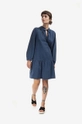 Šaty A.P.C. Robe Natalia COEYL-F05944 INDIGO WASHED námořnická modř