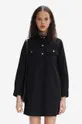 čierna Rifľové šaty A.P.C. Robe Mia COFBV-F05878 BLACK WASHED Dámsky