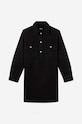 A.P.C. sukienka jeansowa Robe Mia czarny COFBV.F05878