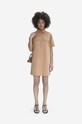 A.P.C. rochie din bumbac COGBM.F05953 bej AA00