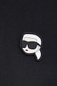 Bavlnené šaty Karl Lagerfeld 245W1352 čierna