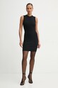 Armani Exchange sukienka 8NYA9A.YMH6Z.NOS czarny AA00