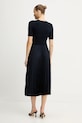 BOSS sukienka 50535658 granatowy AA00