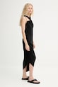 Renewed vestito con aggiunta di lino creative upcycling naprawa.8052029031338 nero AA00