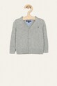 Tommy Hilfiger - Gyerek kardigán 74-176 cm szürke KB0KB03979