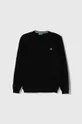 čierna Detský bavlnený sveter United Colors of Benetton Chlapčenský