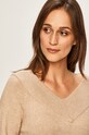 Jacqueline de Yong - Sweter beżowy 15184756