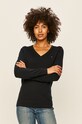 Tommy Hilfiger maglione scollo a V nero WW0WW25294.NOS