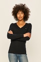 Tommy Hilfiger maglione scollo a V nero WW0WW25294.NOS