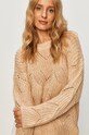 Only - Sweter beżowy 15187600.PumiceSton