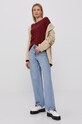 Vero Moda - Sveter 10136644 burgundské AA00