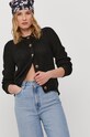 Pieces Sweter czarny 17110767
