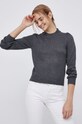 Jacqueline de Yong Sweter szary 15216638
