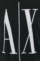 Armani Exchange gyapjú pulóver 8NYM7B.YMH4Z.NOS fekete