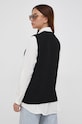 Only Kamizelka z domieszką wełny 15220032.Black czarny AA00