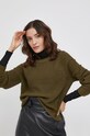 Svetr Vero Moda zelená 10247553.DarkOlive