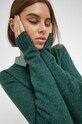 Vila sweter turkusowy 14042769.Pineneedle