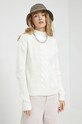 Vila sweter beżowy 14074960.WhiteAlyss