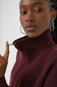 Noisy May sweter bordowy 27015021