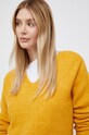 Vero Moda sweter żółty 10233357.GoldenYell