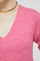 JDY sweter 15207823.CarmineRos różowy