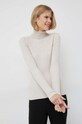 Selected Femme sweter beżowy 16087751.Birch