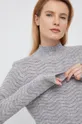 szary Y.A.S sweter z domieszką wełny