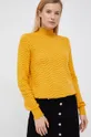 κίτρινο Αναστρέψιμο πουλόβερ με μείγμα μαλλί Y.A.S