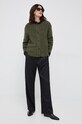 Selected Femme sweter wełniany 16074481.Kalamata zielony AA00