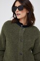 Selected Femme sweter wełniany zielony 16074481.Kalamata