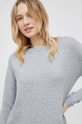 Vero Moda pulover gri 10180215.LightGreyM