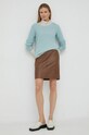 Marc O'Polo pulover de bumbac M08600660477 turcoaz AA00