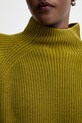 Хлопковый свитер Marc O'Polo M09605960009 зелёный