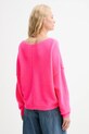 Odzież American Vintage sweter z domieszką wełny PULL ML COL BATEAU DAM225 różowy
