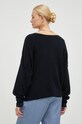 Oblečení Svetr z vlněné směsi American Vintage PULL ML COL BATEAU DAM225 černá