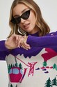 MC2 Saint Barth sweter fioletowy PEA0004