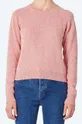 rózsaszín A.P.C. gyapjúkeverék pulóver Pull Axelle
