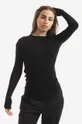 черен Вълнен пуловер Norse Projects Siri Merino Жіночий