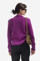 Îmbrăcăminte A.P.C. pulover de lână Margery WVAXY.F23154 roz