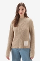 beige Woolrich cotton jumper Natural Dyeing Women’s