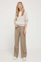 Хлопковый свитер Marc O'Polo B01605960097 бежевый AA00
