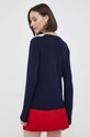 Одежда Шерстяной свитер United Colors of Benetton 1002D1K01.016. тёмно-синий
