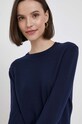 United Colors of Benetton sweter wełniany granatowy 1002D1K01.016.