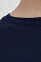 United Colors of Benetton sweter wełniany 1002D1K01.016. granatowy