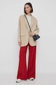 Вовняний светр United Colors of Benetton 1002D1K01.000. бежевий AA00