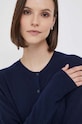 United Colors of Benetton kardigan wełniany granatowy 1002D5485.016