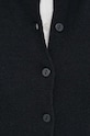 United Colors of Benetton gyapjú kardigán 1002D5485.100 fekete