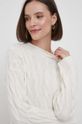 Pulover s dodatkom vune United Colors of Benetton bež 1335D2467.000.