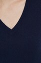 United Colors of Benetton sweter wełniany granatowy 1002D4488.016.